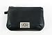 Uggs Black Leather Mini Wallet / Wristlet Bag