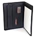 Alpine Swiss Bags Leather Portfolio, Writing Pad, Presentation Folder Business Case MAKES THE BEST iPAD CARRYING CASE- Soft Leather -Black Comes in a Gift Bag. Note Pad can be inserted / adjusted both for a Right or Left Handed writer