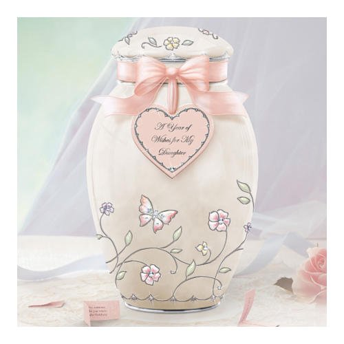 Thomas Kinkade A Year Of Wishes Ginger Jar Gift For Daughter Music Box
