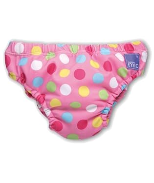 Bambino Mio Small Swim Nappy - Pink Spot