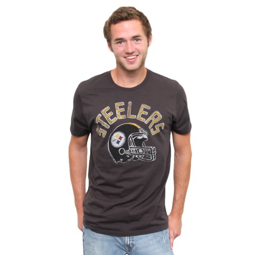 NFL Pittsburgh Steelers Kick Off Crew T-Shirt, BKWA, X-Large