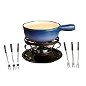 Swissmar 9-pc. Lugano Cheese Fondue Set - Blue