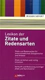 unbekannt - Lexikon der Zitate und Redensarten