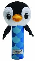 Lamaze High Contrast Bend And Squeak Penguin Baby Toy