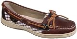 Women's Sperry, Angelfish TAN PLAID 9.5 M