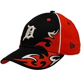 New Era Detroit Tigers Preschool Navy Blue-Orange Team Ink Adjustable Hat