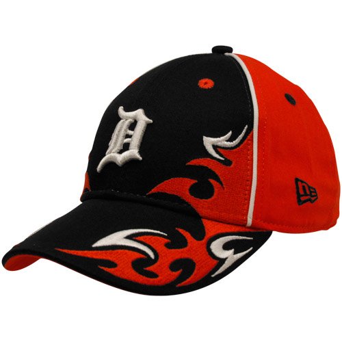 New Era Detroit Tigers Preschool Navy Blue-Orange Team Ink Adjustable Hat
