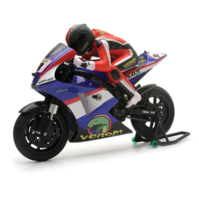 Venom GPV - 1 Ch 6 R/C Motorcycle - Rtr In Blue 