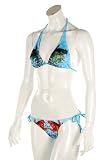 Women's Ed Hardy 2 Pcs.Koi Fish String Bikini Swimsuit in Baby Blue or Yellow