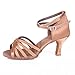 Roymall Women's Satin Latin Dance Shoes Model 213