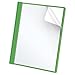 Oxford Clear Front Report Covers, Letter Size, Green, 25 per Box (55807)