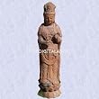 Guan-Yin statue home garden spiritual goddess sculpture (the digital angel)