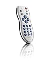 Philips SRP 1001 Universal-Fernbedienung (TV Zapper, spritzwassergesch&uuml;tzt) silber