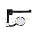 ePartSolution_Home Button Module Flex Cable Ribbon Connector Menu Key for iPad Air 2 | iPad Mini 4 | iPad Pro 12.9