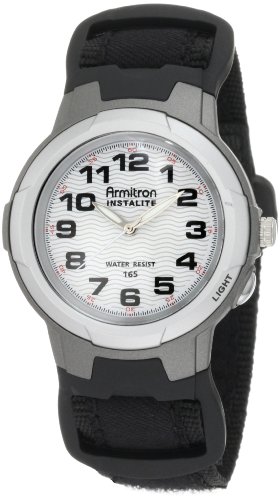 Armitron Men's 204014BLK Black Easy to Read Round Dial Sport Watch On Sale