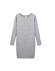 Cotton/Velvet/Wool Long Sleeves Spring Fall Winter  Dress