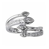 3/8ct tw diamond contemporary right hand ring (Platinum)