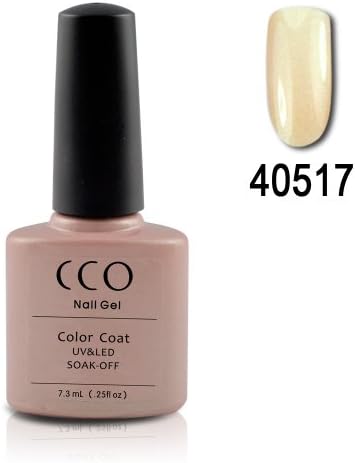 CCO Shellac #17 Iced Coral - UV Gel Soak off Nail Polish
