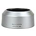 JJC LH-J40B Silver Lens Hood for Olympus M.Zuiko Digital 45mm 1:1.8 Lens Silver