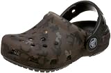 Crocs Translucent Clog Dino Camo Clog (Toddler/Little Kid),Brown/Black,1 M US Little Kid/ 3 M US Women’s