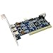 PCI to IEEE 1394 4-Port FireWire Controller Card