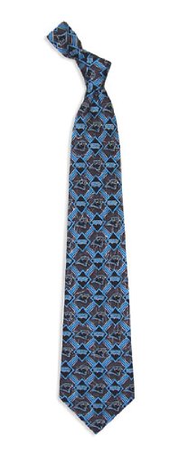 Carolina Panthers Pattern Silk Tie