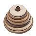 Camden Rose Hardwood Circle Stackers Toddler Toy