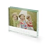 Mud Pie Memories Photo Frame, Glass Block with... by Mud Pie