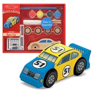 Melissa and Doug Educational Toy CreateACraft Race Car by 