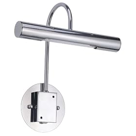 Eglo 85812A Tron, Chrome, 1-Light Wall Light Fixture