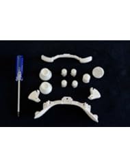 Video Games: White Xbox 360 Modded Controller Custom Mod Kit - Thumbsticks, D-pad, Rb Lb, Abxy, Trim, Triggers, Guide, T8 Security Driver - Lighting Modz