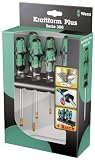 Wera 05105622001 Kraftform Plus Schraubendrehersatz 335/350/355/6 Rack Lasertip