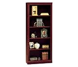 Harvest Cherry Five Shelf Bookcase