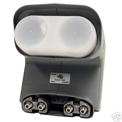 Dish Network DishPro QUAD LNB LNBF PRO dp FTA Dish Network DishPro QUAD LNB LNBF PRO dp FTA