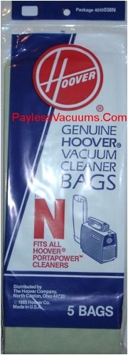 Hoover Type N Vacuum Bags -3 Pack