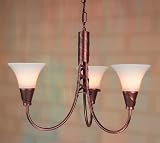 Drei leichte Copper Hängeleuchte Flush Konvertieren von System - HL009272
