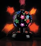 IMAGE OF Revolving / Rotating Disco Strobe Party Light w/ Stars 110v