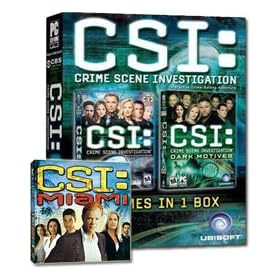 CSI Triple Pack (Crime Scene Investigation, Dark Motives & Miami)