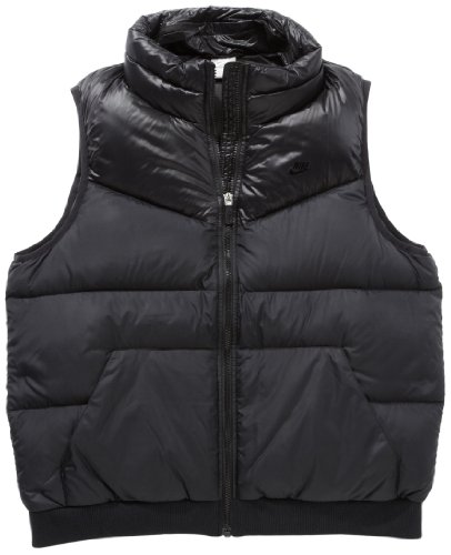 NIKE Damen Daunenweste Runner, black, XL, 418545-010 Preisvergleich