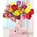20 Multi-Colored Valentine's Tulips