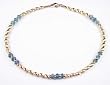 APATITE 14Kt Gold Filled Gemstone Anklets / Ankle Bracelets w/ Adjustable 1 Inch Extension