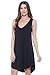 A+D® Womens Sleeveless V-Neck Knit Dress With Hi-Low Hem (S-XL)