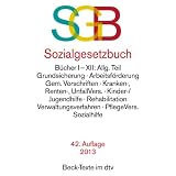 Sozialgesetzbuch: B�cher I-XII. Allg. Teil, Grundsicherung, Arbeitsf�rderung, Gem. Vorschriften, Kranken-, Renten-, Unfallvers., Kinder-/Jugendhilfe, ... PflegeVers., Sozialhilfevon "978-3-423-05024-1 41"