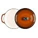 Lodge Enameled Cast-Iron 6-Quart Dutch Oven, Cafe Brown