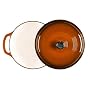 Lodge Enameled Cast-Iron 6-Quart Dutch Oven, Cafe
