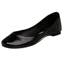 Steve Madden Women's Kobraa Ballerina Flat,Black Patent,6 M US