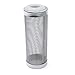 YOOTOP Intake Filter Aquarium Fish Tank Mesh Net Strainer Metal Pre-Filter Tube Silver Tone