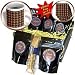 Sandy Mertens Vintage Halloween Designs - Vintage Halloween Jack o Lanterns Pattern - Coffee Gift Baskets - Coffee Gift Basket