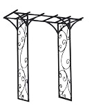 Panacea Products 89087 Black Garden Arbor 84 by76 by 26 Foot