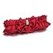 Diamond Red Bridal Garter for Wedding